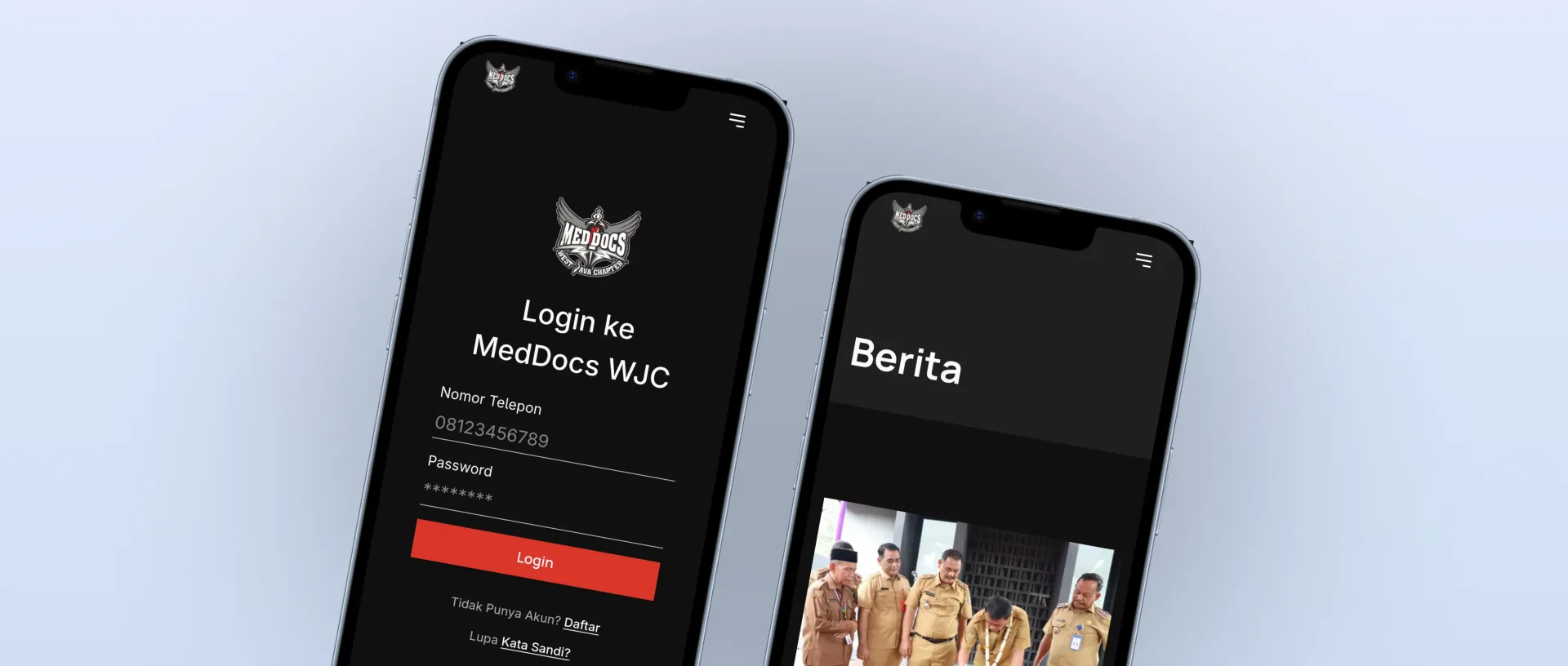Meddocs West Java Chapter platform showcase